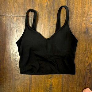 LULULEMON tank top black size 6